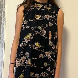 Ted Baker bird cocktail dress size 2